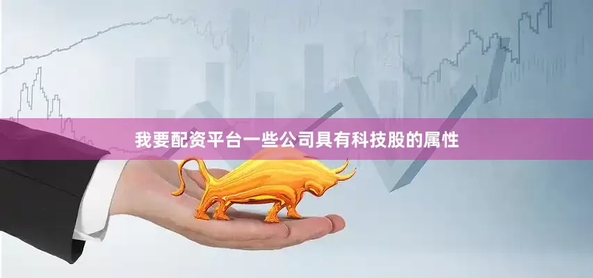 我要配资平台一些公司具有科技股的属性